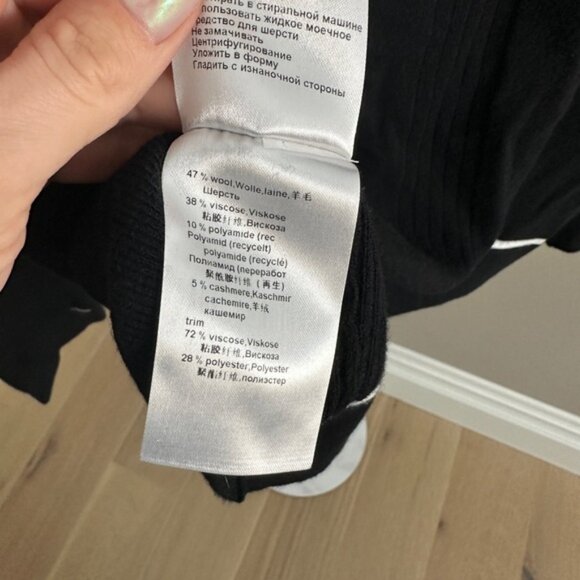 MARC CAIN Sport Wool/Cashmere Blend Sweater Knit Size 8 - Picture 3 of 8